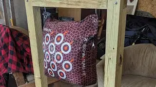DIY archery target stand