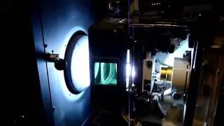 Hollywood Theatre Projection Room - 35mm projector