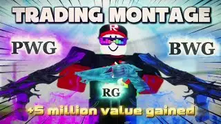 Gaining 5 MILLION VALUE IN MVSD TRADING (I got a PWG and a BWG) | Roblox Murderers Vs Sheriffs Duels