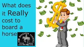 Boarding Facilities are making a FORTUNE. Cost to Board A Horse.
