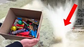 VUURWERK vs WATER!