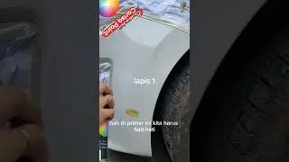 Tutorial cat mobil keriting / bangun  #catoplos #cathelmet #aerosol #catsemprotoplos #fyp #catmobil