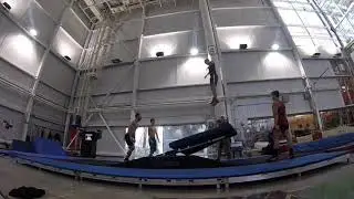 Dima Byedyevkin. Teeterboard PPP. Cirque du Soleil