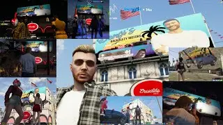 Reactions to Benji's billboard on BBMC turf | Benji's BackAlley Motors | NoPixel 3.0 GTA RP
