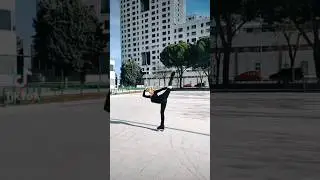 TikTok trend with roller skates