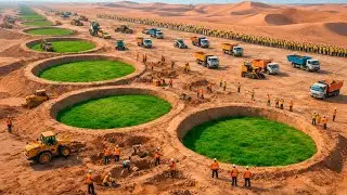 Como Africanos Cavaram Milhões De Covas Em Meia-Lua Que Pararam O Deserto Do Saara