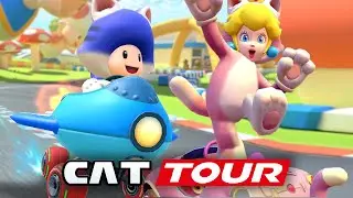 Mario Kart Tour - FULL Cat Tour - Walkthrough (All Cups)