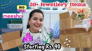 20+ Premium Partywear Jewellery From Meesho | Meesho Jewellery Haul 💕 | Neema's Talk 