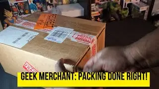 Geek Merchant: The ULTIMATE Fragile Item Packaging Review! (Unboxing Perfection!)