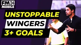 Get Your Wingers Scoring 3+ Goals Per Game! Unstoppable FM24 Mobile Tactic!