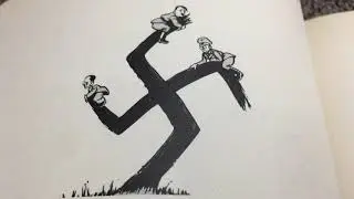 WWII Newspaper Cartoon Collection (published 1945) - A History of Words and Pictures