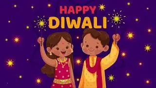 Happy Diwali Wishes | WhatsApp Status | Motion Graphics Animation