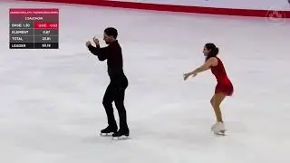 2026 Canadian National Skating Championships. Senior pairs FP. Deanna Stellato/ Maxime Deschamps