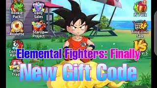 Elemental Fighters finally - New Gift Code arrive - DBZ fans hurry | Gaming Adventure