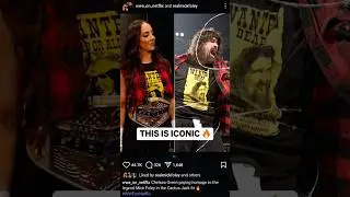 Chelsea Green Paying Tribute To Mick Foley By Wearing Cactus Jack Style Outfit @ Tonight's SmackDown
