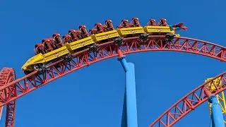 TEST CYCLE OF SUPERMAN ESCAPE @ WB Movie World Gold Coast ~ 9/12/25 🎢 💥 REOPENING NEXT WEEK (YAY!) 🎉