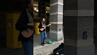 🥰 Street Singer Performance in Halle East Germany #germany #streetsinger #shorts