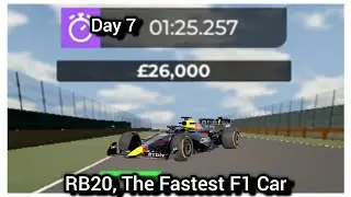 How to get good in Formula Apex Racing - Day 7!: Driving the RB20!!!