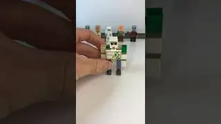 Lego minecraft asmr: iron golem #asmr #speedbuild