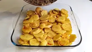 Простой и быстрый рецепт, картошка с фаршем для всей семьи Очень вкусно