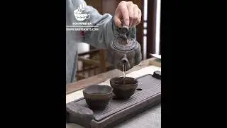 Japanese Pumpkin Tea Set With Tray
