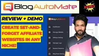 BlogAutoMate Review &ndash; Create set-and-forget affiliate websites in any niche!