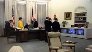 US Presidents' Office Interiors - Oval Office Interior Photos