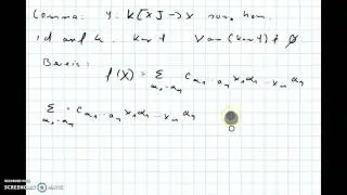 Algebraische Geometrie: Kern hat nichttrivale Variet&auml;t Mathekanal