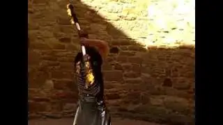 Giant firestaff