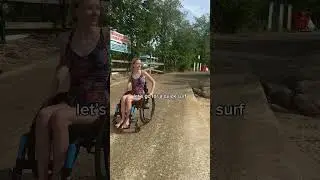 a quick disabled surfer girlie session