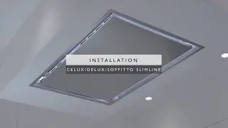 How to install Ceiling Cooker Hood  - Luxair Brushless Motor Installation Guide