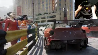 GRID 2019 Ferrari 599XX Evo ,  Steering Wheel + Shifter Gameplay, 60 fps, max settings