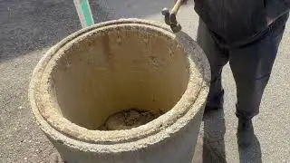 Safety Net Installation in Concrete Riser