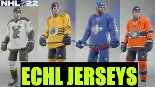 NHL 22 | ALL ECHL JERSEYS