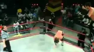 Alex Shelley - Diving Front Flip Leg Drop