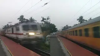 22671 Chennai Egmore Madurai Tejas Express Skipping Urapakkam And Rushes Towards Trichy!!