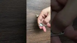 The Perfect EDC Tool: Titanium Alloy Mini Knife Sharp Brass Demolition Express Knife