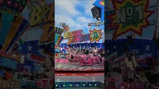 Wilde Nebelattacke Breakdance Kinzler Kirmes #kirmes #trending #attraction #neuheit #2025 #new #fyp