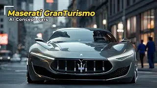 Maserati GranTurismo &ndash; AI Concept Car Reimagines Italian Luxury & Performance