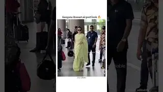 Kangana Ranaut airport look 🔥👑 #kanganaranaut #kangana #deepikapadukone #kritisanon #shorts #edit