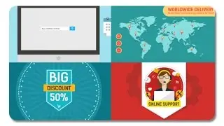 Online Shop Promo | After Effects Template