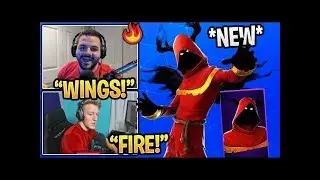 Streamers React to *NEW* Cloaked Shadow SKIN and Item Shop