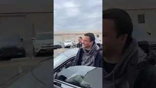 Arian could not stop smiling after we handed him the keys to his Camaro ZL1 1LE! #winner #v8