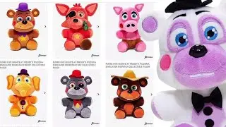 NEW OFFICIAL FUNKO FNAF 6 PLUSHIES
