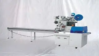 umbrella flow pack wrapping machinery pillow type packaging equipment empaquetadora del paraguas
