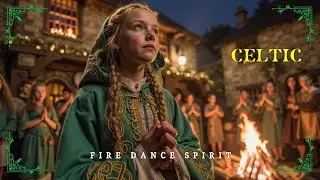 Celtic Music Celebration ~ Live Fire Ceremony & Ancient Folk Dance | Irish Festival Spirit