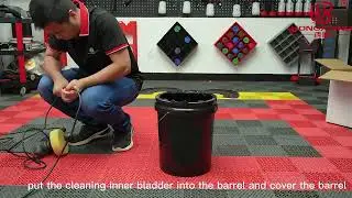 Professional tool for cleaning polishing machine sponge#polishing #polishingmachine #polishingpads
