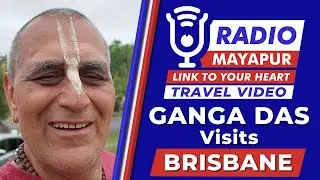 Ganga Visits Brisbane Temple & Farm