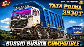 Tata Prima 3530K HRT Tipper Mod Download Bus Simulator Indonesia