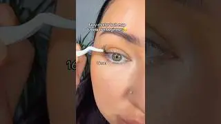 КАК ЛЕГКО НАКЛЕИТЬ ОТДЕЛЬНЫЕ РЕСНИЦЫ ЗА СЕКУНДЫ💖 #ресницы #короткоевидео